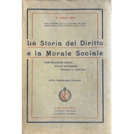 La storia del diritto e la morale sociale