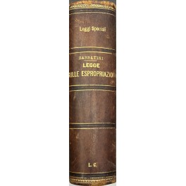 Legge sulle espropriazioni per causa di utilit&agrave; pubblica