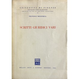 Scritti giuridici vari