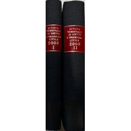 Rivista trimestrale di diritto e procedura civile