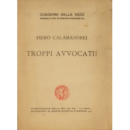 Troppi avvocati!