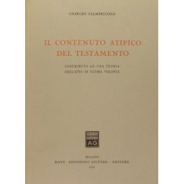 Il contenuto atipico del testamento