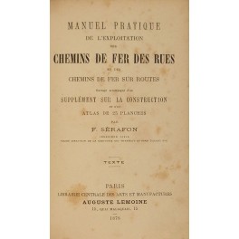 Manuel pratique de l'exploitation des chemins de fer Manuel pratique de l'exploitation des chemins de fer