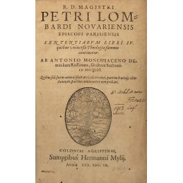 Sententiarum Libri IV Sententiarum Libri IV