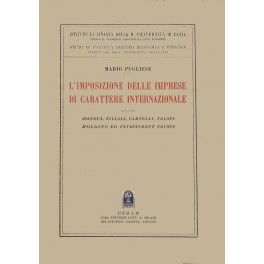 L'imposizione delle imprese di carattere internazionale.