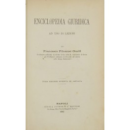 Enciclopedia giuridica ad uso di lezioni