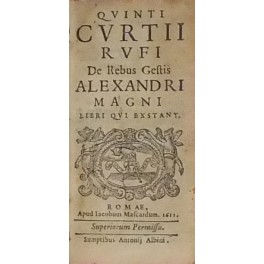 Q. Curtii .. De rebus gestis Alexandri Magni libri qui extant Q. Curtii .. De rebus gestis Alexandri Magni libri qui extant