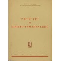 Principii di diritto testamentario