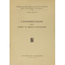 L'interpretazione della norma di diritto finanziario