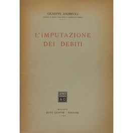 L'imputazione dei debiti