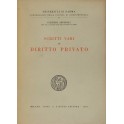 Scritti vari di diritto privato