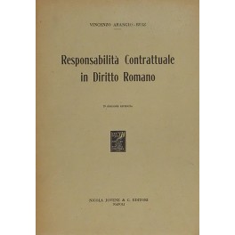 Responsabilità contrattuale in diritto romano