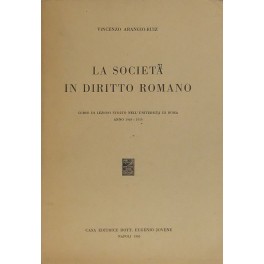 La società in diritto romano