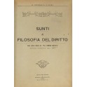 Sunti di filosofia del diritto dalle lezioni detta