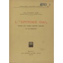 L' Epitome Gai . Studio sul tardo diritto romano i