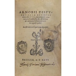 Arnobii Disputationum adversus Gentes libri VIII.