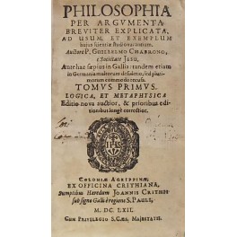 Philosophia per argumenta breviter explicata Philosophia per argumenta breviter explicata
