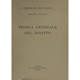 Teoria generale del diritto