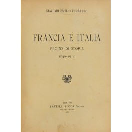 Francia e Italia. Pagine di storia 1849-1914