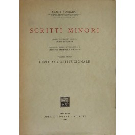 Scritti minori Scritti minori