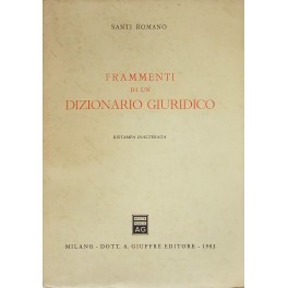 Frammenti di un dizionario giuridico