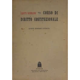 Corso di diritto costituzionale