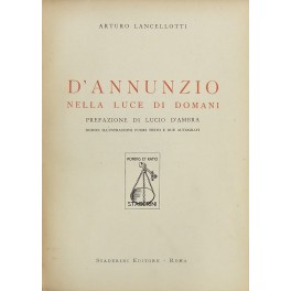 D'Annunzio nella luce di domani