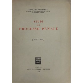 Studi sul processo penale Studi sul processo penale