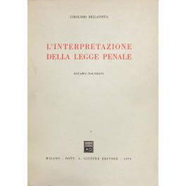 L'interpretazione della legge penale