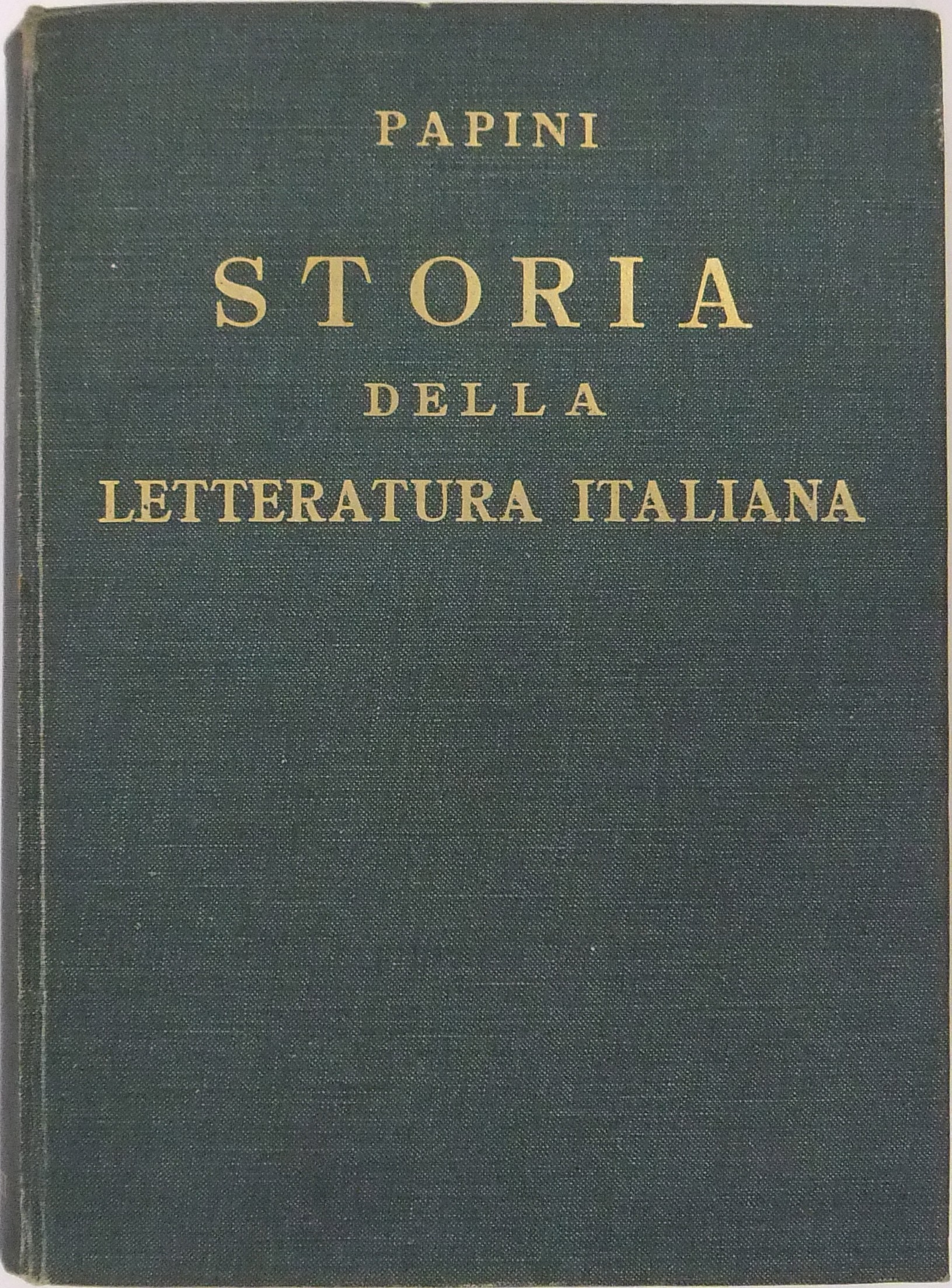 Storia della letteratura italiana. Volume primo (Duecento e Trecento)