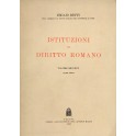 Istituzioni di diritto romano. Vol. II parte I