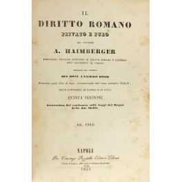 Il diritto romano privato e puro Il diritto romano privato e puro