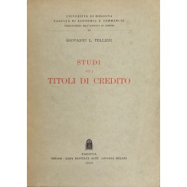 Studi sui titoli di credito