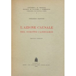 L'azione causale nel diritto cambiario