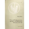 Crisi dell'informazione giuridica ed elaborazione