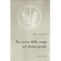 La teoria dello scopo nel diritto penale. A cura d