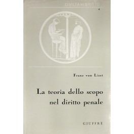 La teoria dello scopo nel diritto penale. 