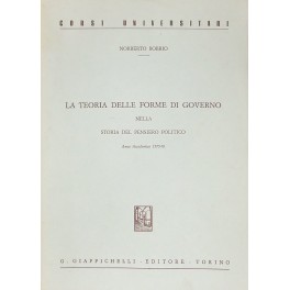 La teoria delle forme di governo nella storia del pensiero politico