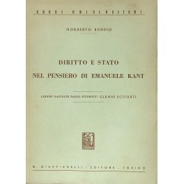 Diritto e Stato nel pensiero di Emanuele Kant