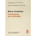 Della condizione nel contratto. Art. 1353-1361