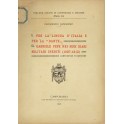 I - Per la lingua italiana e per la Dante . II - G