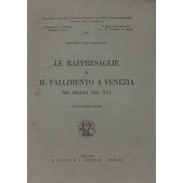 Le rappresaglie e il fallimento a Venezia - Libreria Antiquaria Giulio ...