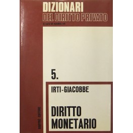 Diritto monetario Diritto monetario