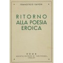 Ritorno alla poesia eroica