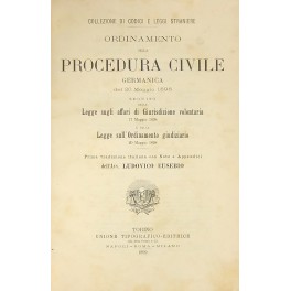 Ordinamento della Procedura Civile germanica Ordinamento della Procedura Civile germanica