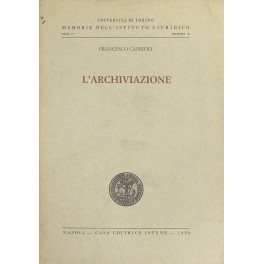 L'archiviazione