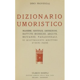 Dizionario umoristico Dizionario umoristico
