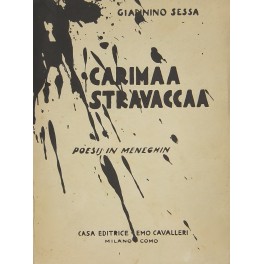 Carimaa stravacca. Poesij in meneghin. Copertina d