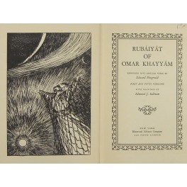 Rubaiyat of Omar Khayyam rendered into english verse by Edward Fitzgerald