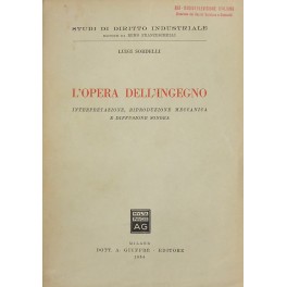 L'opera dell'ingegno.